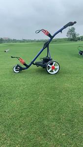 Xe Đẩy Điện Xe Đẩy Golf <span class=keywords><strong>Buggy</strong></span> Xe Golf Với Pin Lithium Pin Axit Chì 12V Màu Xanh - Product Image 5