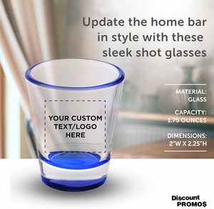 PROMOS À PRIX RÉDUIT Verres à shot personnalisés avec photo imprimée 1,75 oz. Lot de 10/50/100 cadeaux personnalisés en vrac, idéaux pour les mariages et les fêtes - Product Image 4