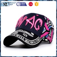 YZ más Popular todo tipo de gorra de béisbol Brim Bone Gorra para venta al por mayor