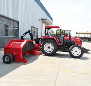 Máquinas agrícolas trator rebocável hidráulico compost turner venda para Austrália