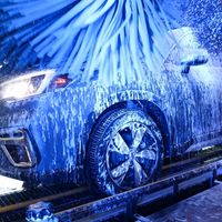 Tunnel Machine de lavage de voiture Réseau intelligent automatique rentable personnalisable pour les complexes résidentiels Nouveaux entrepreneurs