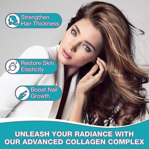 Gommes à mâcher sans sucre, remplies de collagène et de peptides - pour une peau, des cheveux et des ongles sains - Product Image 3