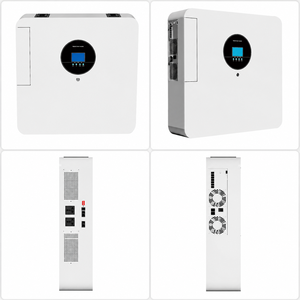 ระบบจัดเก็บพลังงานแสงอาทิตย์ จอแสดงผล LCD 3.5KW 25.6V 5120Wh 200Ah ออลอินวัน แบตเตอรี่ LiFePO4 อินเวอร์เตอร์ไฮบริดกริด  คลื่นไซน์บริสุทธิ์ CAN - Product Image 2
