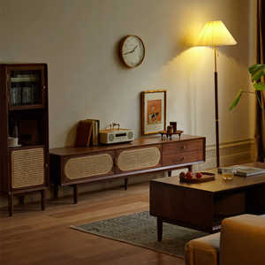 Premium Noah TV Unit Featuring Sleek Design Ample Storage <b>Shelves</b> <b>Strong</b> Build Quality And Sophisticated Look - Product Image 6