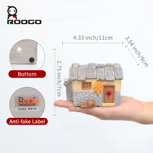 Roogo Sáng Tạo Mộc Mạc Nhựa Mọng Nước Trồng Tùy Chỉnh Ngoài Trời Patio Ban Công & Máy Tính Để Bàn Cây Cảnh Trồng Cho Nhà Làm Vườn - Product Image 4