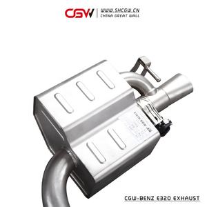 CGW遥控和手动拨动开关汽车排气消声器带阀门用于Benz W212 E320 3.0T - Product Image 4