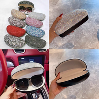 Parapluie de voyage avec strass Micro Mini Compact Super Protection UV Parapluie de poche Étui à lunettes Boîte à pilules Cendrier Agrafeuse
