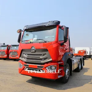 China sinotruk brand new 10 wheeler 6x4 371 horsepower trailer truck head N7B N7G 420hp howo tractor truck price