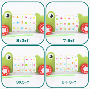 Preschool Baby Walking Training Wooden Duck <strong>Dog</strong> Crocodile Push/pull <strong>Toys</strong> <strong>Walkers</strong> for Toddlers - Product Image 4