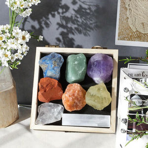 Kit de colección de piedra cruda natural amarilla M.S. EXPORT al por mayor, conjunto de cristal de cuarzo transparente a granel, cristal de joyería de forma Irregular - Product Image 3