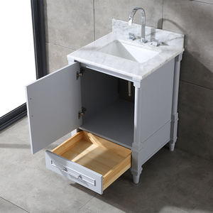 Mueble de Baño de Alta Gama de 24 Pulgadas con Lavabo de Cerámica y Características Resistentes al Agua - Product Image 5