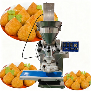 Usine Fournisseur Brésilien mochi fabricant 5.5 coxinha de maquina de salgado formant et machine encroûtante - Product Image 2