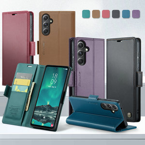 CaseMe Dropshipping productos <span class=keywords><strong>2023</strong></span> para Samsung S23 FE A54 A34 A14 A24 A53 <span class=keywords><strong>A13</strong></span> funda ranura sostener RFID cuero para Samsung S23 FE funda - Product Image 6
