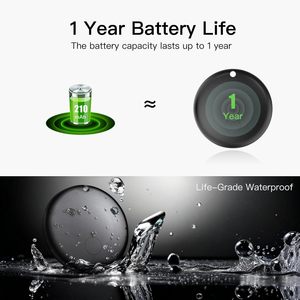 อุปกรณ์ติดตาม Raindrops Air Tracker แพ็ค 4 ชิ้น สำหรับ Android ติดตามตำแหน่งแบบเรียลไทม์ พร้อมแอปควบคุม - Product Image 4