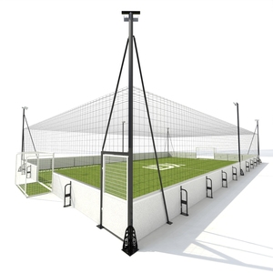 LDK equipamiento deportivo Fácil compra Panoramic Padel Court pista <span class=keywords><strong>de</strong></span> tenis en china padbol court - Product Image 4