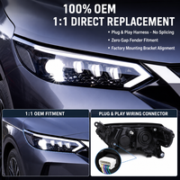 Phares avant LED Star-Diamond avec feux de jour pour Nissan Sylphy 14e génération (2020-2022) – Kit de mise à niveau