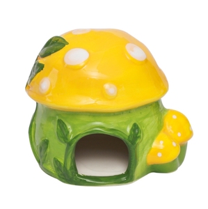 Criceto nascondiglio creativo foresta serie ceppo di api in ceramica <span class=keywords><strong>nido</strong></span> di criceto criceto <span class=keywords><strong>nido</strong></span> di ceramica - Product Image 6