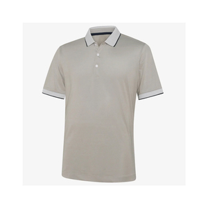 Camiseta Deportiva Ligera para Hombre, de Manga Corta, Transpirable, con Cuello de Punto en Poliéster/Algodón, que Absorbe la Humedad y Brinda Comodidad - Product Image 1