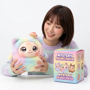 Figurine en peluche en vinyle arc-en-ciel, boîte mystère, jouet doux et mignon en forme d'œuf, pour décoration intérieure et cadeau - Product Image 3