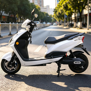 Moto électrique classique CKD SKD 10 pouces, fabricant chinois, scooter électrique 600/800W, vitesse 50 km/h, cyclomoteur électrique d'usine - Product Image 1