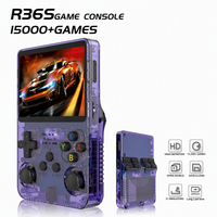 Console de jeu vidéo portable R36S rétro avec écran IPS de 3,5 pouces, 128 Go de jeux, lecteur vidéo de poche, mini cadeau pour garçon