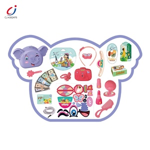 Chengji Pretend Play Makeup Kit Girls Beauty Cosmetic <strong>Dressing</strong> Shoulder Bag Pretend Makeup Toy for <strong>Toddlers</strong> - Product Image 4