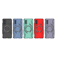 Étui de protection robuste en PC et TPU résistant aux chocs avec ventilation tactique et aimant pour Infinix GT 30 Pro Note 50s Edge