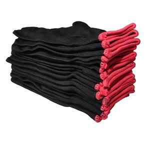 Gants de travail en nylon et polyester, 13 aiguilles, texturés, antidérapants, respirants, pour le secteur de la construction - Product Image 3