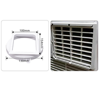 Kit adaptateur de tuyau d'évacuation carré pour climatiseur portable, marque RJ, matériau ABS, écologique et durable, modèle KY15 pour fenêtre