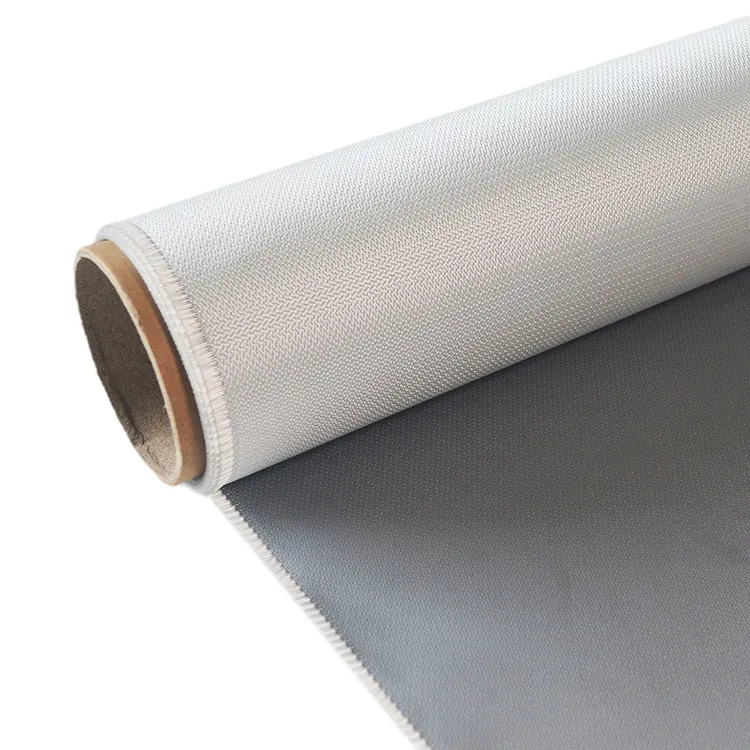 Direct Sell Cheap Fireproof High Silica Fabric Glass Fiber Cloth Silicone Coated Fabric Cloth