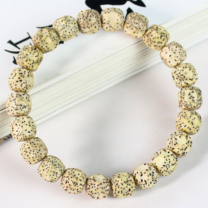 สร้อยข้อมือลูกปัดสีขาว bodhi ความหนาแน่นสูงเครื่องประดับของขวัญ unisex - Product Image 3