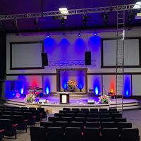 Projecteur de scène LED Gothylight traditionnel 18x15W RGBWAUV, projecteur PAR économique avec contrôle DMX512
