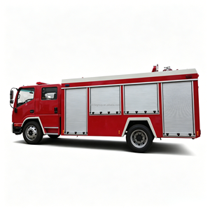 Camion de pompiers JAC 5CBM avec réservoir d'eau et 0,5CBM de mousse, 4x2, pour les opérations de sauvetage incendie, les accidents routiers et les interventions d'urgence municipales - Product Image 1