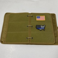 Großhandel 5 Flip-Page Display Patch Book mit abnehmbaren Metallring bindern auf Lager für Stickerei PVC Gummi Abzeichen