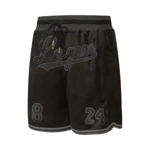 กางเกงขาสั้นบาสเก็ตบอลสำหรับทุกเพศกางเกงกีฬาสั้นพิมพ์ลายด้วยมือโอเวอร์ไซส์ปักลายตัวอักษรกระเป๋าตาข่ายแบบแอคทีฟป้องกันแบคทีเรีย - Product Image 4