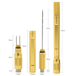 Custom Groothandel 4 In 1 Sigarenhouder Punch Sigaar Draw Enhancer Tool Sigaar Punch Cutter