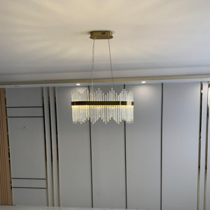 Đèn Trần Hình Tròn Sau Phòng Hiện Đại Cho Nhà Bếp Đảo Đèn <span class=keywords><strong>Chandler</strong></span> Phòng Khách Sang Trọng Đèn Chùm Pha Lê <span class=keywords><strong>Led</strong></span> Mặt Dây Chuyền Hiện Đại - Product Image 3