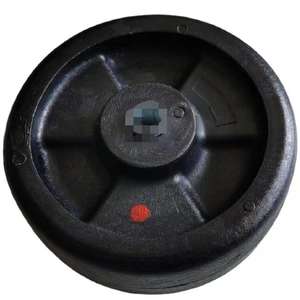 Piedini di Livellamento Regolabili Personalizzati in Cromo/Nichel/Acciaio Inox M10-M20 3/8-16 con Cuscinetti in Gomma per Macchinari - Product Image 1