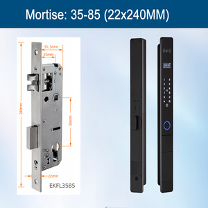 3D Face Palm Vein Fingerprint Passcode IC Card Mechanical Key Outdoor Waterproof Household Security Lock - Product Image 5
