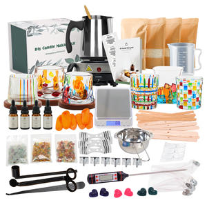 Florescence all'ingrosso fai da te profumato <span class=keywords><strong>candele</strong></span> di cera di soia che fanno Kit forniture di candela di cera di soia profumata per tornare al Kit di materiale scolastico - Product Image 6
