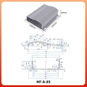 Metal Electrical Equipment Case Supplies Custom Industrial Anodized Electric Control Panel Board Aluminum Electronic <b>Enclosures</b> - Product Image 3