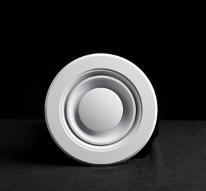 <strong>CEiling</strong> <strong>Diffuser</strong> Multicone ABS <strong>Plastic</strong> <strong>Round</strong> Registers &amp; Grilles Product for HVAC System White Color - Product Image 3