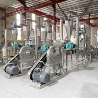 Machine de broyage et de pulvérisation pour riz, curcuma, herbes, fruits, céréales, coques et gingembre