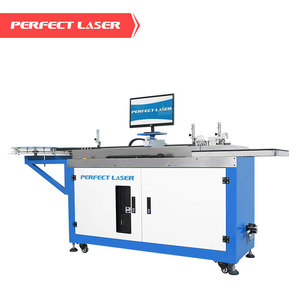 Cizalla láser perfecta para cortar y doblar acero en un solo paso, con operación automática sin interrupciones, para reglas <span class=keywords><strong>de</strong></span> acero y cizallas HSS - Product Image 1