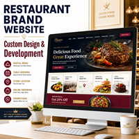 Diseño y Desarrollo de Sitios Web Personalizados para Restaurantes con Menú Digital, Reserva de Mesas y Localizador de Tiendas