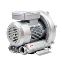 Pompe à vide à vortex à haute pression industrielle 0,7 kW-0,8 kW 220 V 50 Hz Souffleur à canal latéral pour le traitement des eaux usées des étangs à poissons