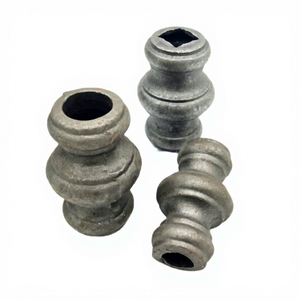 Piezas Decorativas de Hierro Forjado, Collares para Cercas de Hierro Forjado - Product Image 1