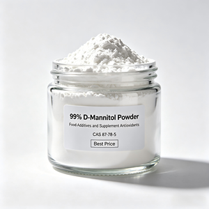 Polvere di D-Mannitolo di Alta Qualità 99%, Miglior Prezzo, Additivo Alimentare, Integratore Antiossidante, Essiccato, CAS 57-48-7, Grado USP/<span class=keywords><strong>BP</strong></span>/EP/FCC - Product Image 4