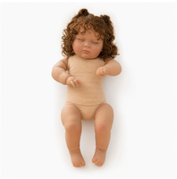 Poupée réaliste pour tout-petits de 24 pouces (60 cm), poupée bébé en vinyle souple, jouet de jeu d'imitation, cadeau surprise