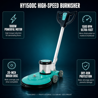 CHAOBAO HY1500C Polisseuse électrique industrielle manuelle haute vitesse pour équipement de nettoyage de sols, nouvelle, 1800W